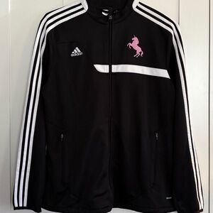 Adidas Unicorn Climacool Black and White Girls  Jacket XL